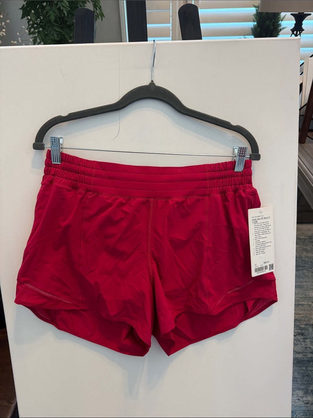 lululemon athletica Women's Red Athletic Shorts